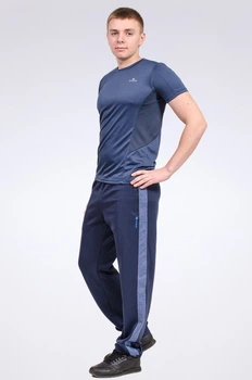 Брюки спортивные Avecs AV-70106 Dark blue синие M/48