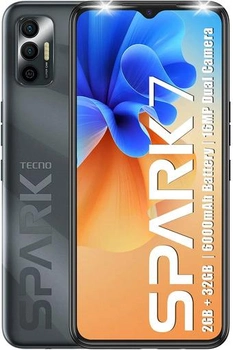 Смартфон TECNO Spark 7 KF6 4/64Gb Magnet Black