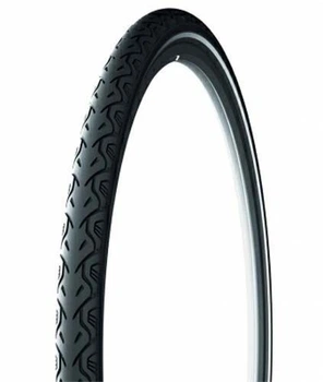 Покрышка Michelin City Black 26X1.40 светоотражатель Стальной (жесткий) корд