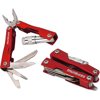 Брелок-мультиинструмент Munkees SS Multi Tool Starlight red (2569-RD)