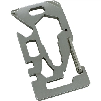 Брелок-мультиинструмент Munkees SS Card Tool steel (2503-ST)