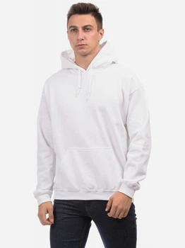 Худі чоловіче Gildan gi18500wh Heavy 2XL Біле (5000000088251)