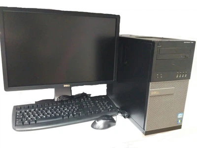 Компьютер в сборе, Intel Core i7 4770, 8 потоков, RAM 16 ГБ, HDD 1000 ГБ, видео 2 ГБ, монитор 22" Б/У
