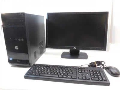 Компьютер в сборе, Intel Core i7 4770, 8 потоков, ОЗУ 16 ГБ, HDD 500 ГБ, монитор 19" Б/У