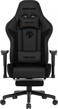 Крісло ігрове Anda Seat Jungle 2 Size M Black (AD5T-03-B-PVF)
