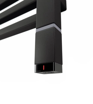 ТЭН у полотенцесушитель Terma ONE 30x40 с регулятором, черный (black) 400 Вт