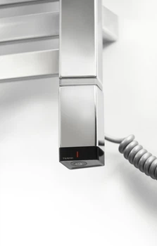 Тэн у полотенцесушитель Terma ONE T 36x40 с регулятором, хром (chrome) 200 Вт