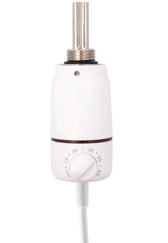 Электро тэн в сушарку для полотенец Cini GT с регулятором 5-70C, белый (white) 900 Вт