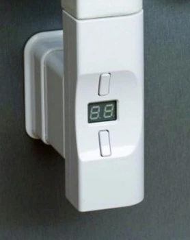 Тэн в полотенцесушитель или радиатор Heatpol H+E D с регулятором, белый (white) 600 Вт