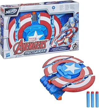 Nerf Стріляючий Щит Капітана Америки Captain America Shooting Shield Hasbro F0265
