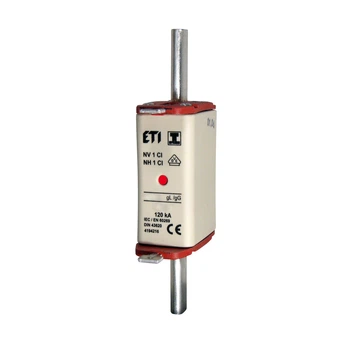 Запобіжник ETI NH-1C gL/gG 35A 500V KOMBI 120kA 4184209 ножовий універсальний