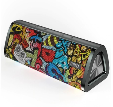 Колонка-Bluetooth портативна Mifa A10 Black Graffity 20 Вт IPX7 + підтримка AUX/MicroSD