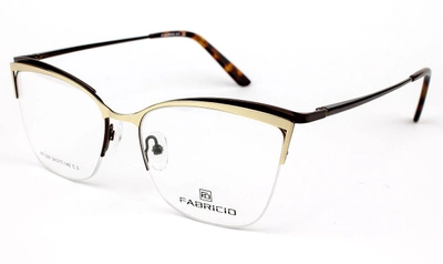 Іміджева жіноча оправа для окулярів Fabricio Коричневий FF-229-C3