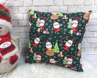 Новогодняя подушка Moon Time HO HO HO 40*40см