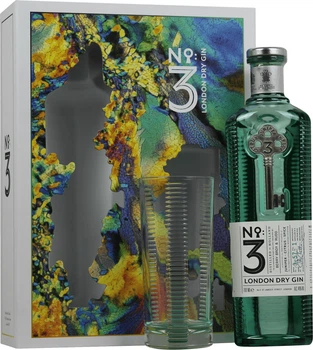 Джин London Dry Gin No. 3 0.7 л 46% зі склянкою (5010493046404)