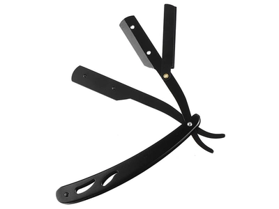 Складной нож BauTech Univinlions Для бритья из нержавеющей стали 3 в 1 Черный (1007-137-00)