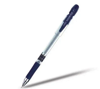 Ручка шариковая с гриппом 727 Cello Maxriter Original XS10bl, , прозрачная, синяя /10/