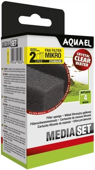Губка AquaEl Media Set Standard для внутрішнього фільтра Fan-mikro Plus 2 шт. (5905546198226)