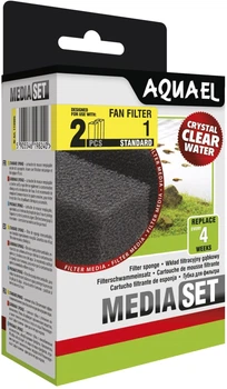 Губка AquaEl Media Set Standard для внутрішнього фільтра Fan-1 Plus 2 шт. (5905546198240)