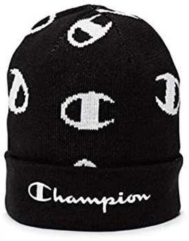 Мужская шапка Champion с надписью, черный, 49314