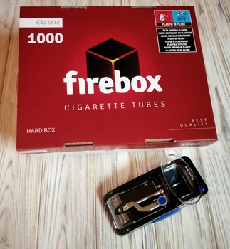 Електрична машинка для набивання гільз тютюном + Firebox 1000шт. Гільз