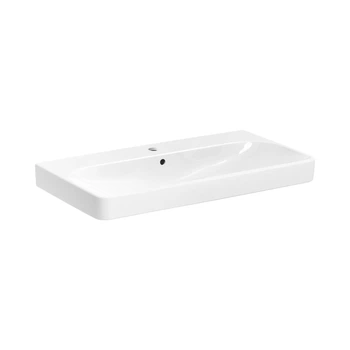 Раковина подвесная Geberit Smyle Square 90 х 48 х h16,5 см, с 1 отверстием под смеситель (500.251.01.1)