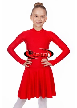 Платье для танцев бейсик RSport GM070035 80 (152-158см) Красный
