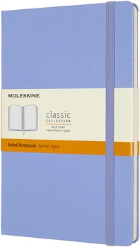 Записная книга Moleskine Classic 13 x 21 см 240 страниц в линейку Голубая (8056420850819)