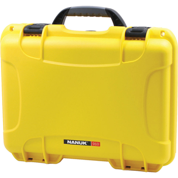 Водонепроникний пластиковий футляр з піною Nanuk Case 910 With Foam Yellow (910-1004)
