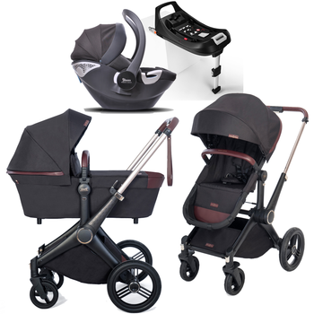 Коляска 4 в 1 Shom Roberto Verino Elegance Midnight Black
