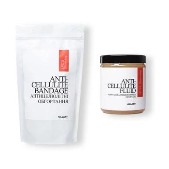 Набор Антицеллюлитные липосомальные обертывания + жидкость Hillary Anti-cellulite LPD'S Slimming (6 процедур) HI-11-875
