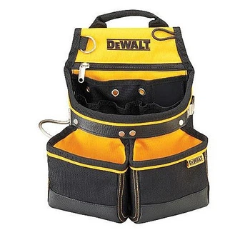Поясная сумка DeWalt с двумя карманами и скобой для молотка (DWST1-75650)
