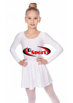 Юбка для танцев и гимнастики RSport GM050022 2 (98-110см) Белая