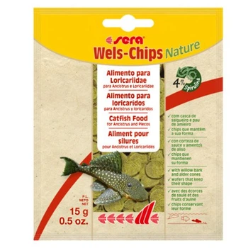 Sera Catfish Chips корм (чипси) для сомов, 15 г
