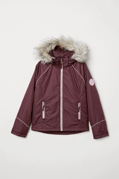 Куртка H&M 140см сливовый 312649600