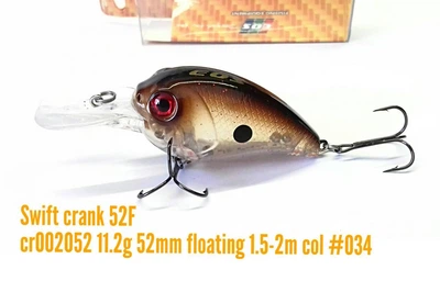 Троллинговый воблер EOS Swift Crank 52F цвет 034