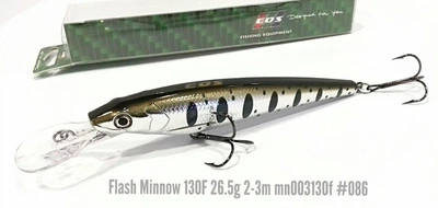 Троллинговый воблер EOS Flash minnow 130F цвет 086