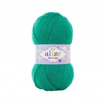 Пряжа Alize Sekerim Bebe 610 Смарагд