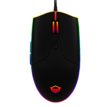 Мышка игровая геймерская проводная оптическая с подсветкой MEETION Backlit Gaming Mouse RGB MT-GM21