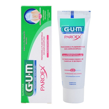 Зубная паста GUM Paroex, 0.12%, 75 мл (13104)