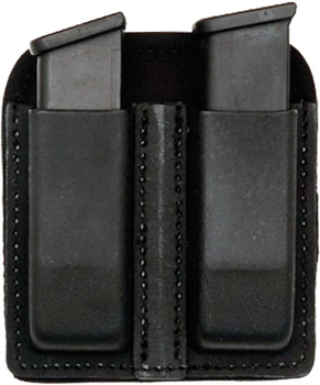 Подсумок Front Line KNG 2105 для двух пистолетных магазинов. Материал - Kydex. Цвет - черный (2370.22.23)