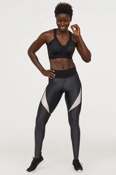 Спортивні штани H&M XS чорний 5808406