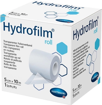 Повязка пленочная прозрачная Hartmann Hydrofilm Roll 5 см х 10 м 1 шт (6857901)