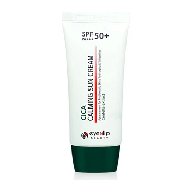 Успокаивающий солнцезащитный крем с центеллой Eyenlip Cica Calming Sun Cream SPF50+/PA 50 мл (8809555252696)