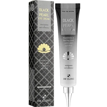 Крем под глаза питательный с экстрактом черного жемчуга 3W Clinic Black Pearl Eye Cream 40 мл (8809469774161)