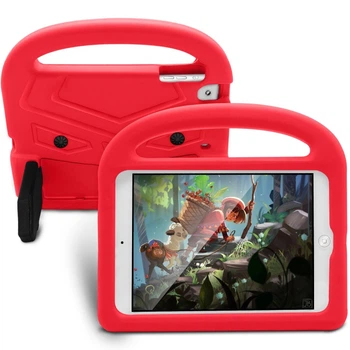 Чехол STR EVA трансформер с подставками для Apple iPad mini 5 детский Red