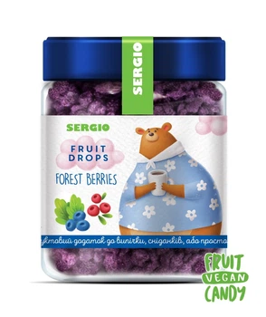 Фруктовая крошка Sergio "Лесная ягода" 150 г