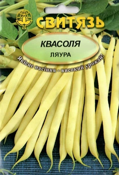 Семена фасоль спаржевая кустовая желтая Ляура 15 г СВИТЯЗЬ 14777