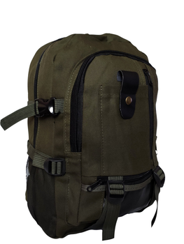 Рюкзак мужской тактический облегченный 41х27х15 см. Зеленый (7464)