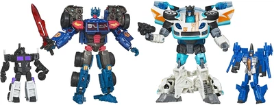 Трансформери HASBRO Великий Подарунковий Набір: Оптимус Прайм, Джаз, Моторбрес та Зандеркрекер Transformers Generations
